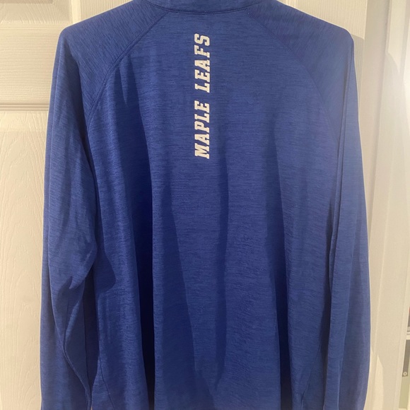 Fanatics Toronto Maple Leafs Quarter Zip XL - Picture 2 of 2